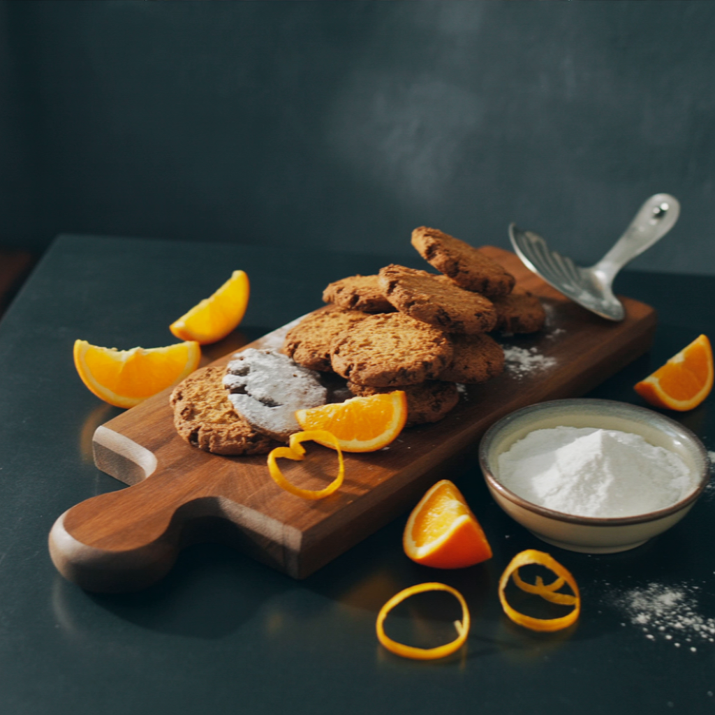 Orange Zesty Almond Flour Cookies - Image 2
